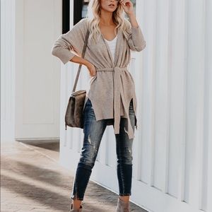 Vici Jenessa Tie Cardigan ✨